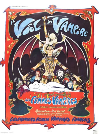 Смотреть эротический ретро фильм Насилие вампира /  Le viol du vampire (1968) онлайн